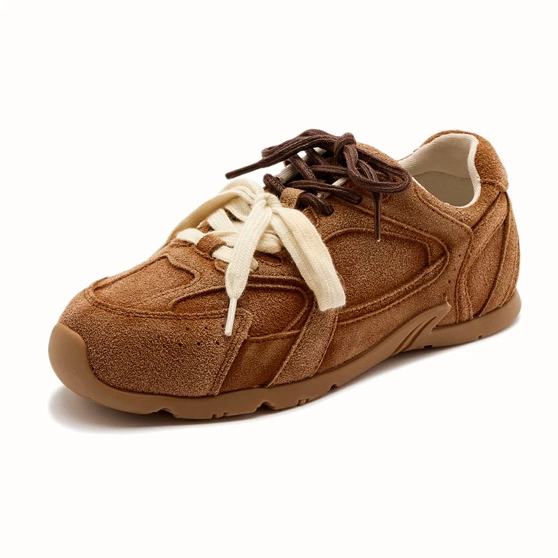 Genuine Leather Flat Casual Shoes