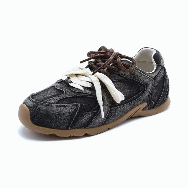 Genuine Leather Flat Casual Shoes