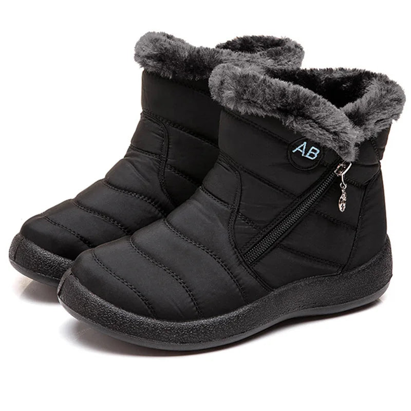 Women's Soft Fur Winter Boots