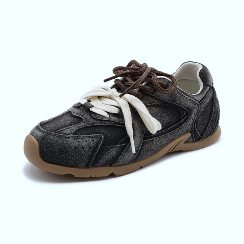 Genuine Leather Flat Casual Shoes