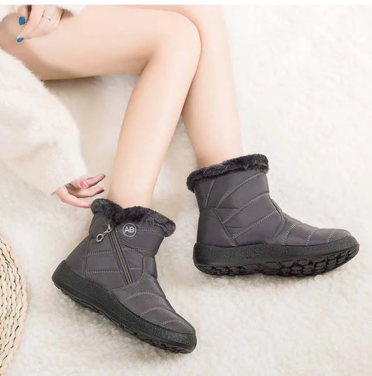 Women's Soft Fur Winter Boots